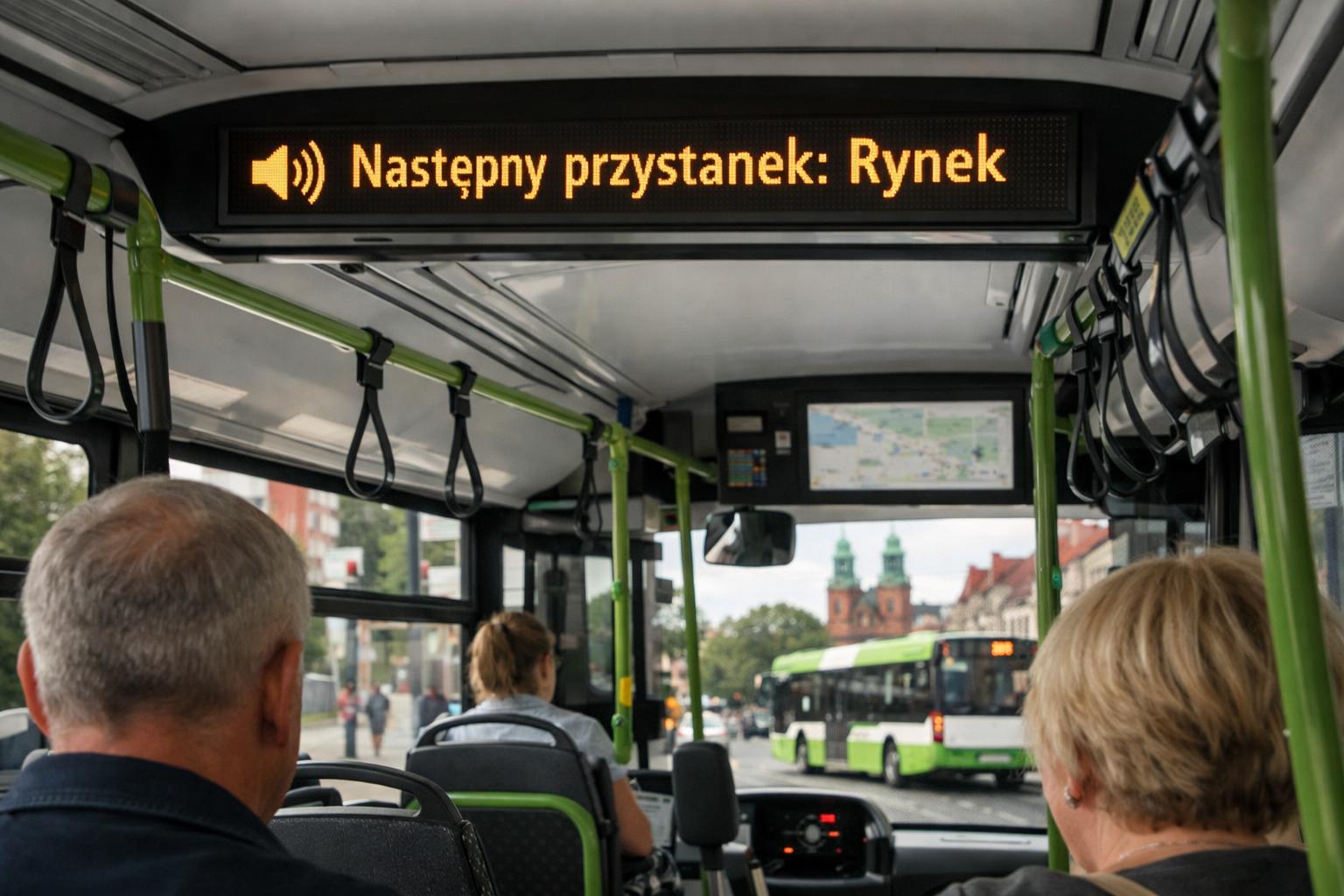 Znany gnieźnieński głos w autobusach MPK. Ruszyły zapowiedzi przystanków